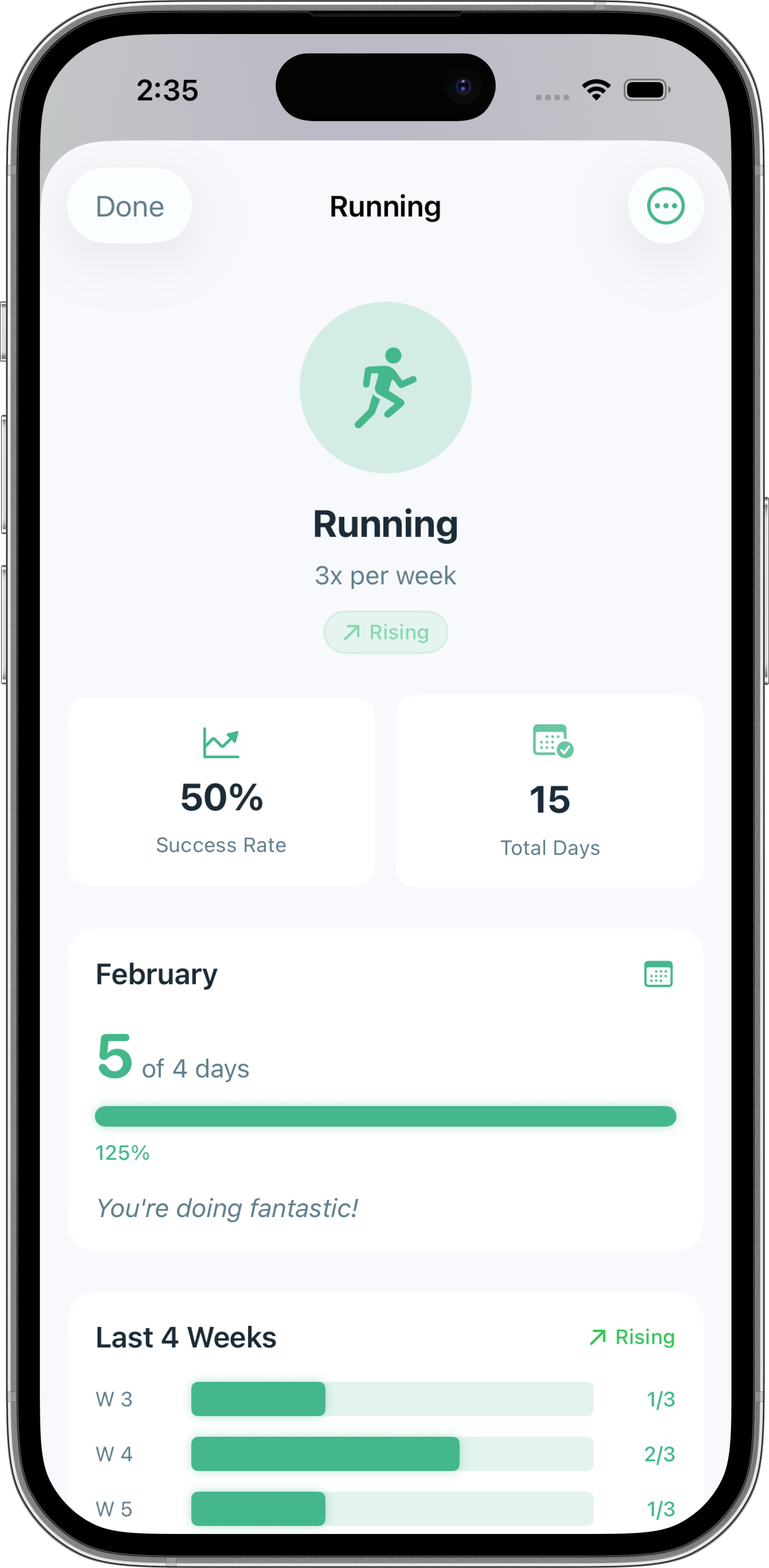 DopaLoop Habit-Detail